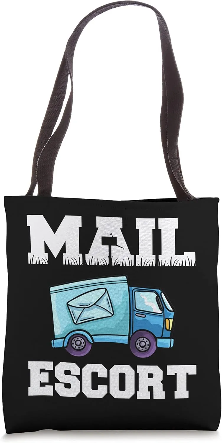 Postal Service Mailman US Postman Worker Tote Bag