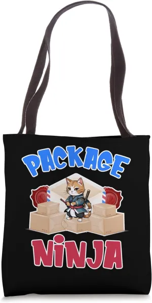 Postal Service Postal Worker Postman Package Ninja Tote Bag