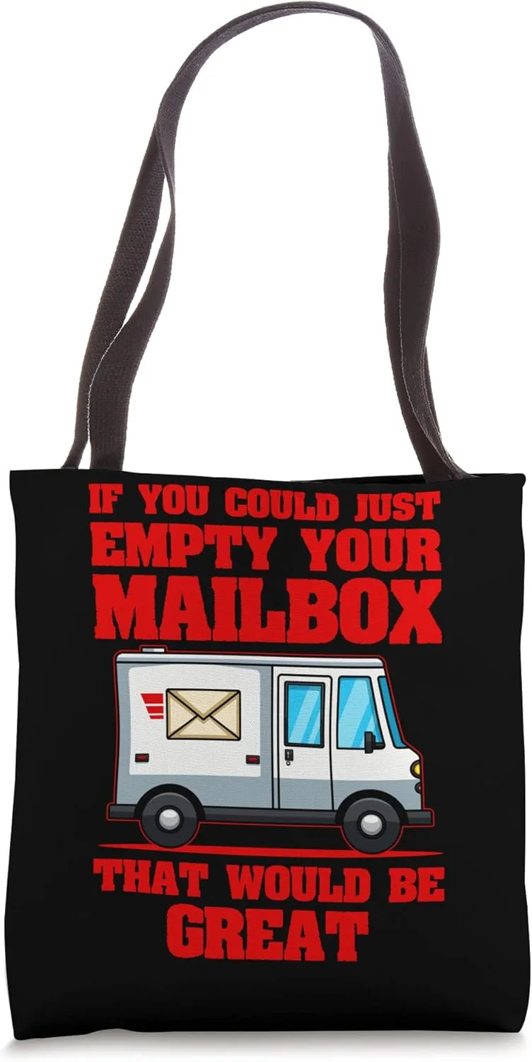 Postal Worker Office Delivery Service Mail Tote Bag
