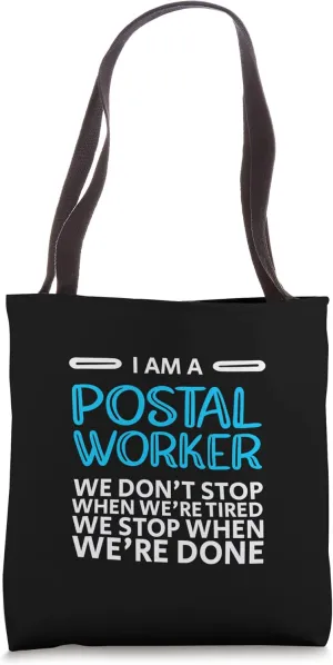 Postal Worker Tote Bag