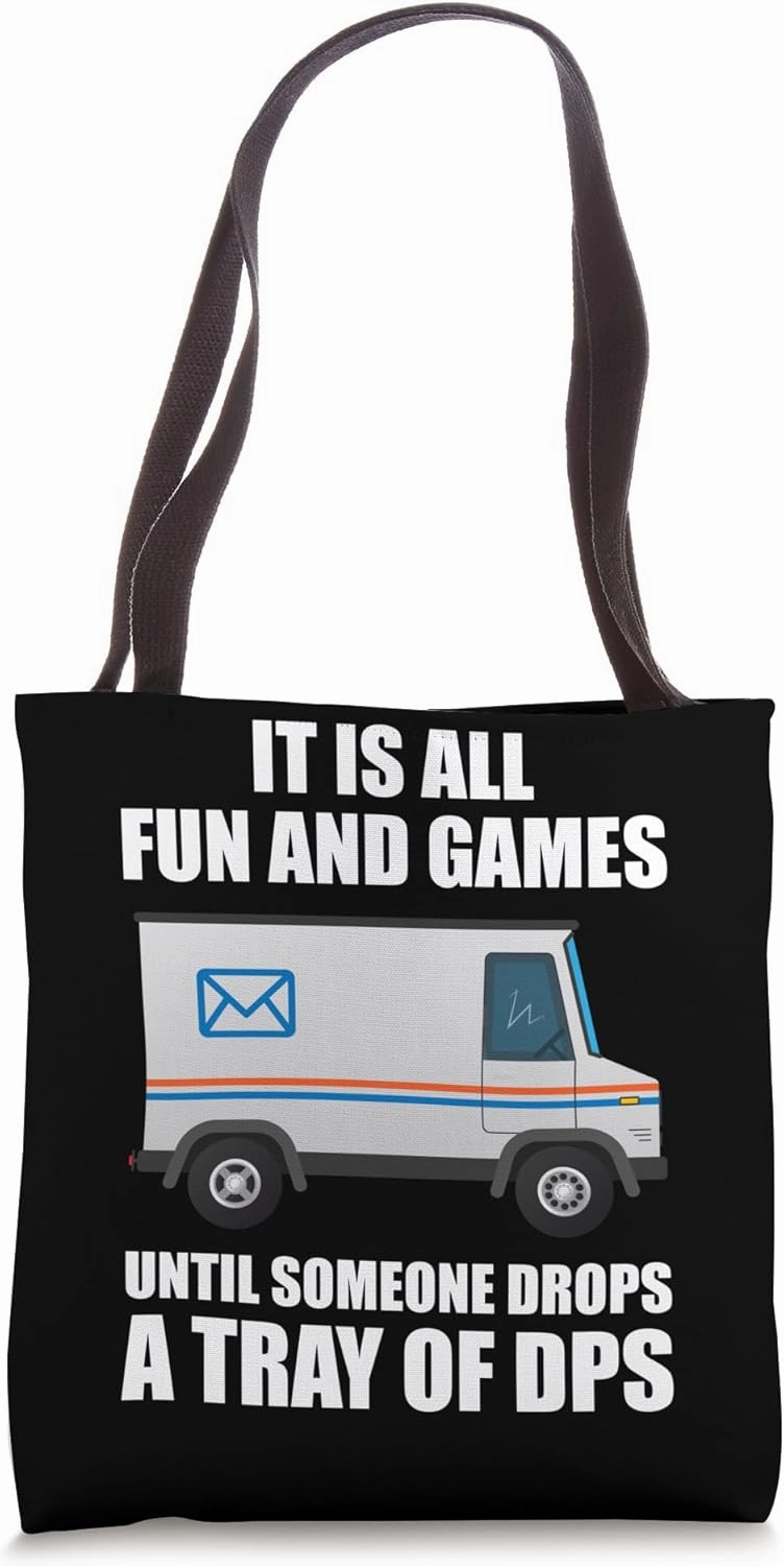 Postal Service For Mailman US Postman Worker Tote Bag