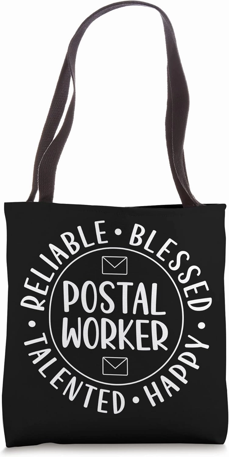 Postal Worker Mail Carrier Tote Bag