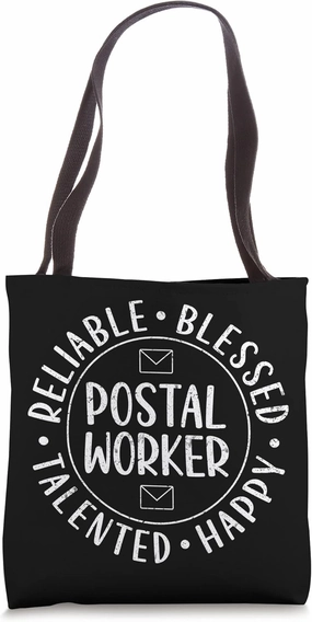 Postal Worker Mail Carrier Tote Bag