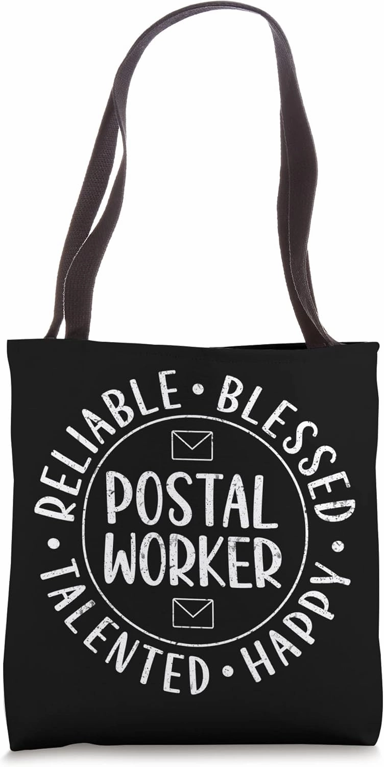 Postal Worker Mail Carrier Tote Bag