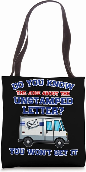 Postal Worker Mail Delivery Postman & Driver Tote Bag