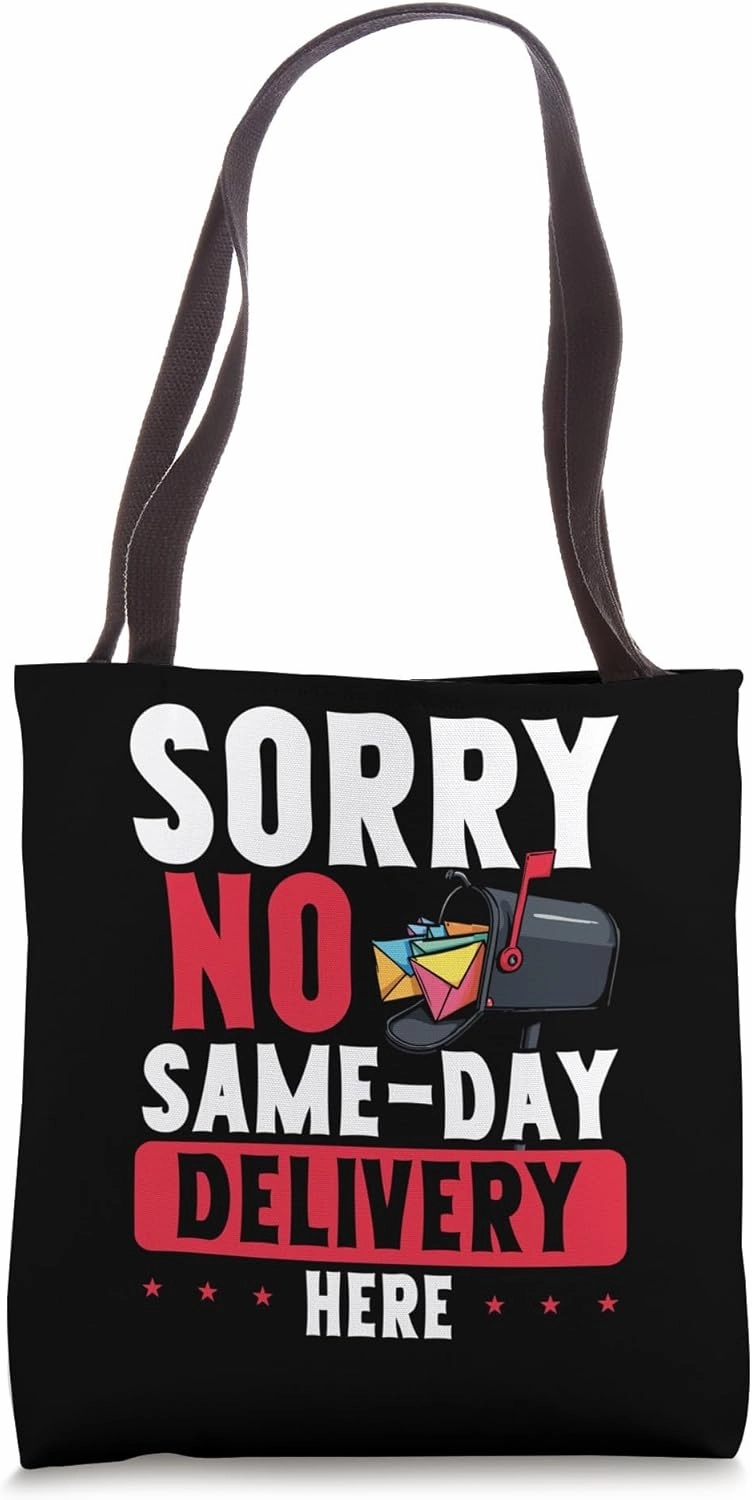Postal Worker Postman Mailman Letter for Men Funny Tote Bag