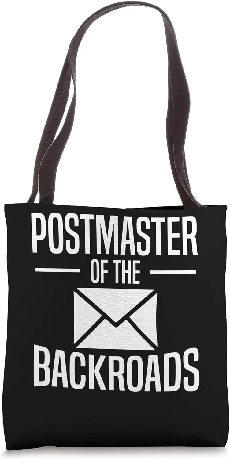Postmaster Of The Backroads Letter Rural Carrier Mail Tote Bag