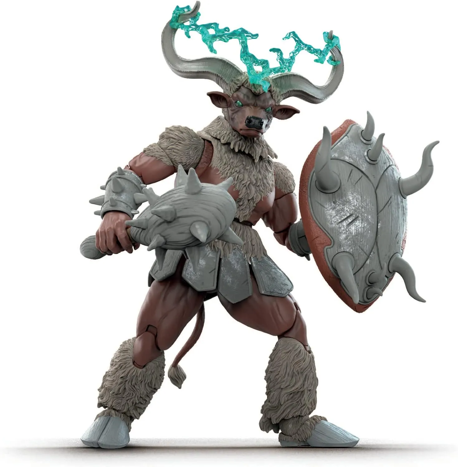 Power Rangers Lightning Collection Mighty Morphin Mighty Minotaur 6-Inch Premium Collectible Action Figure Toy, Accessories, Kids 4 and Up