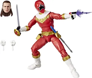 Power Rangers Lightning Collection Zeo Red Ranger 6-Inch Premium Collectible Action Figure Toy with Accessories