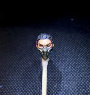 Pre-Sale Premium Hand-Painted 1/18 Cool Man Head Sculpt Soldier Head for 3.75" Action Figure Accessory Joytoy Acid Rain