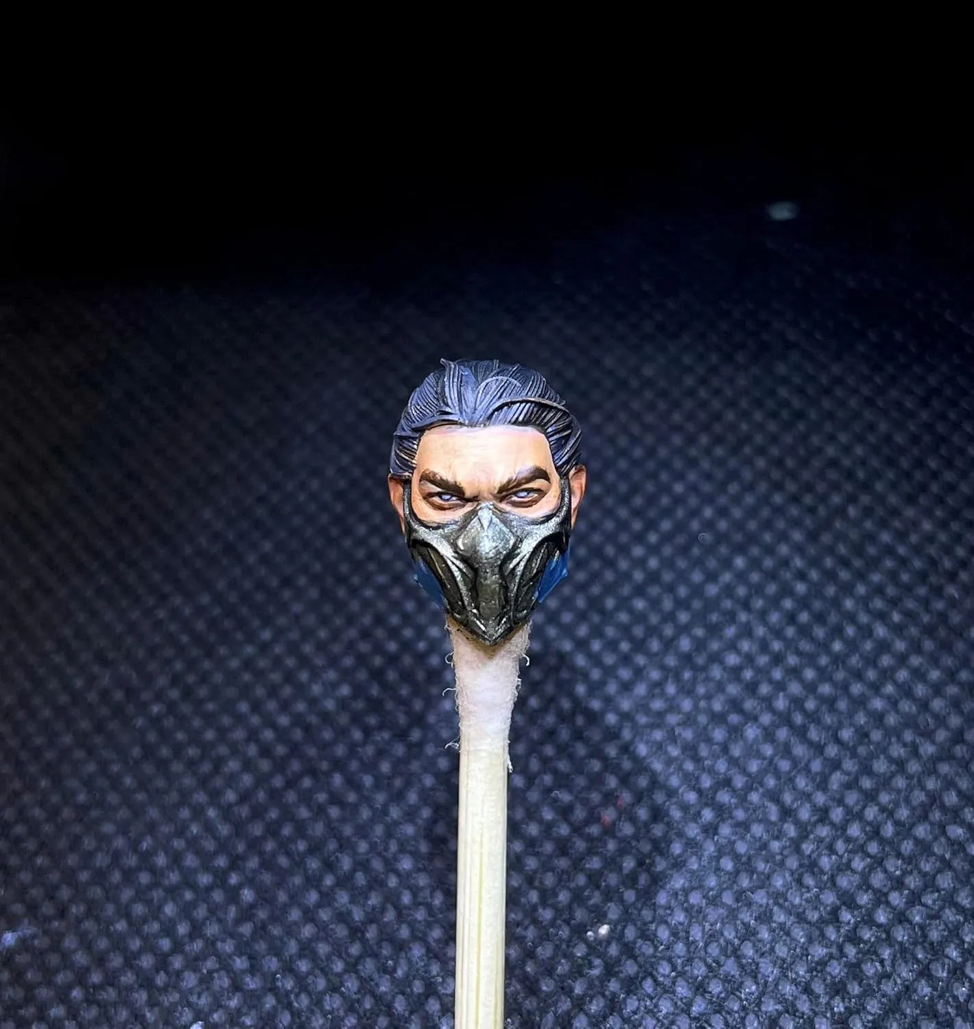 Pre-Sale Premium Hand-Painted 1/18 Cool Man Head Sculpt Soldier Head for 3.75" Action Figure Accessory Joytoy Acid Rain