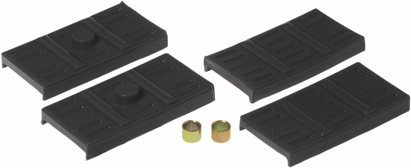 Prothane 67-69 GM F-Body Upper/Lower Spring Pad (Mono) - Black
