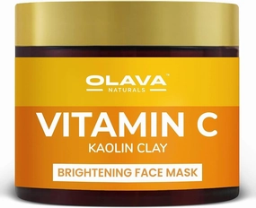 Pub Vitamin C Face Mask for Glowing Skin - Skin Brightening Face Mask with Kaolin Clay for All Skin Types - Visibly Bighten Skin & Improve Texture - 100 gm