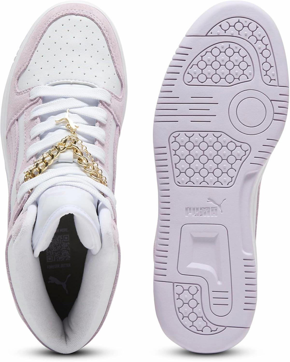 PUMA Women's Rebound Layup Mid Shoes Sneaker