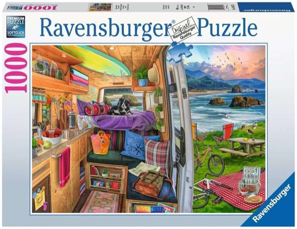 Ravensburger Rig Views Puzzle - 1000 Unique Pieces | Softclick Technology Ideal for Adults and Kids | FSC-Certified Material | Engaging Brain Game