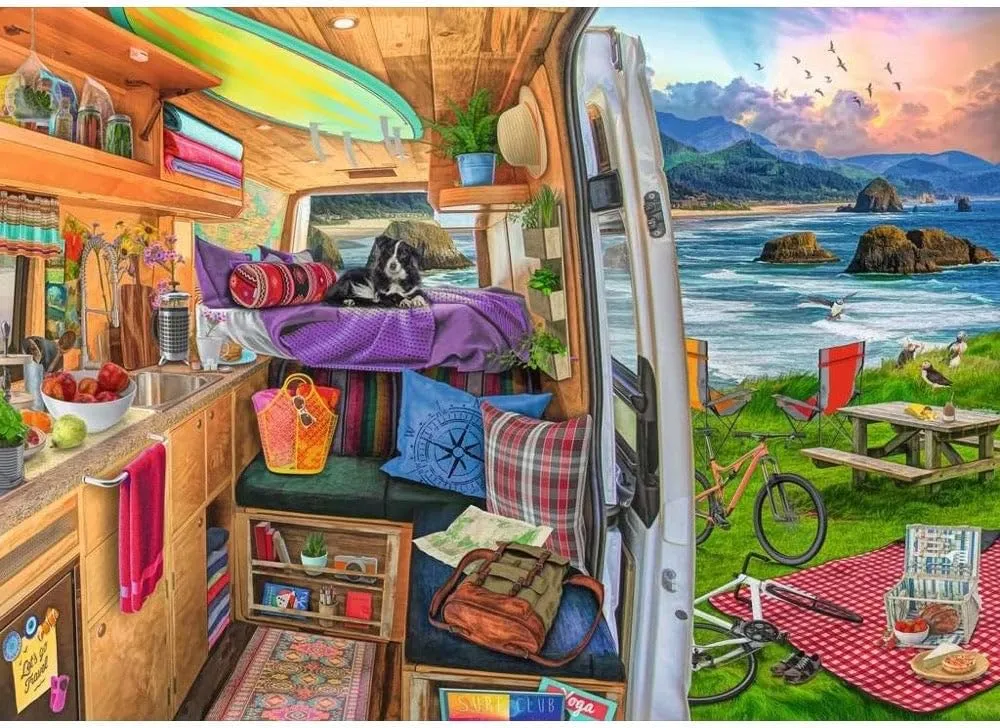 Ravensburger Rig Views Puzzle - 1000 Unique Pieces | Softclick Technology Ideal for Adults and Kids | FSC-Certified Material | Engaging Brain Game