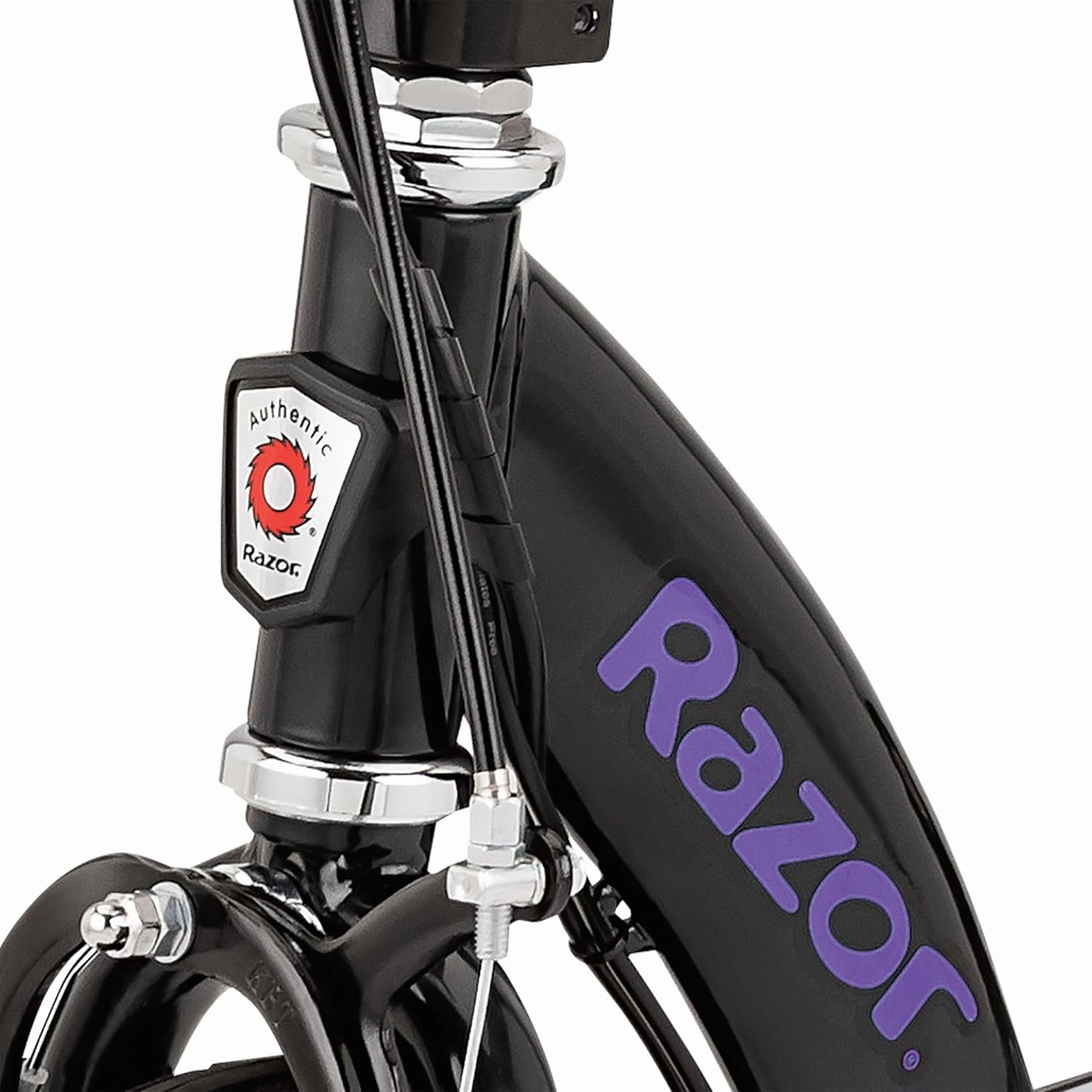 Razor Power Core E100 Electric Scooter - 100w Hub Motor, 8" Air-Filled Tire, Up to 11 mph and 60 min Ride Time, for Kids Ages 8 and Up