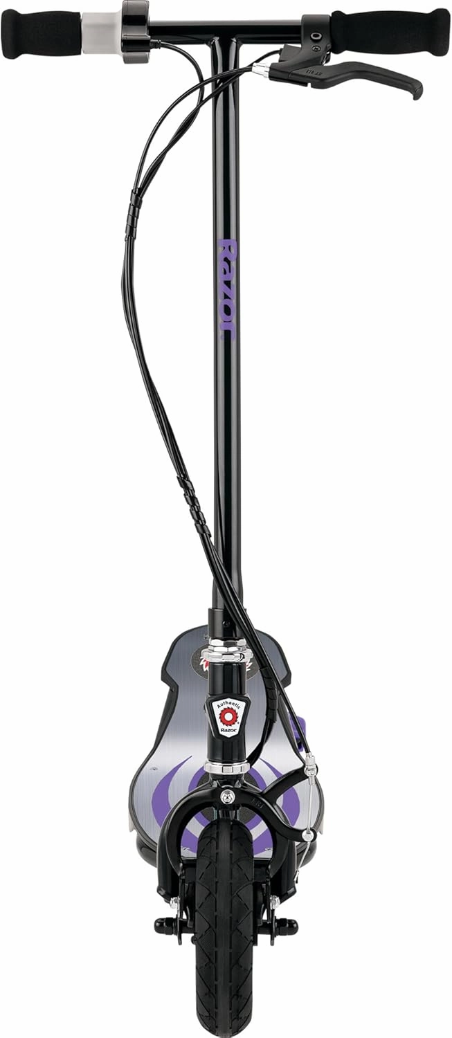 Razor Power Core E100 Electric Scooter - 100w Hub Motor, 8" Air-Filled Tire, Up to 11 mph and 60 min Ride Time, for Kids Ages 8 and Up