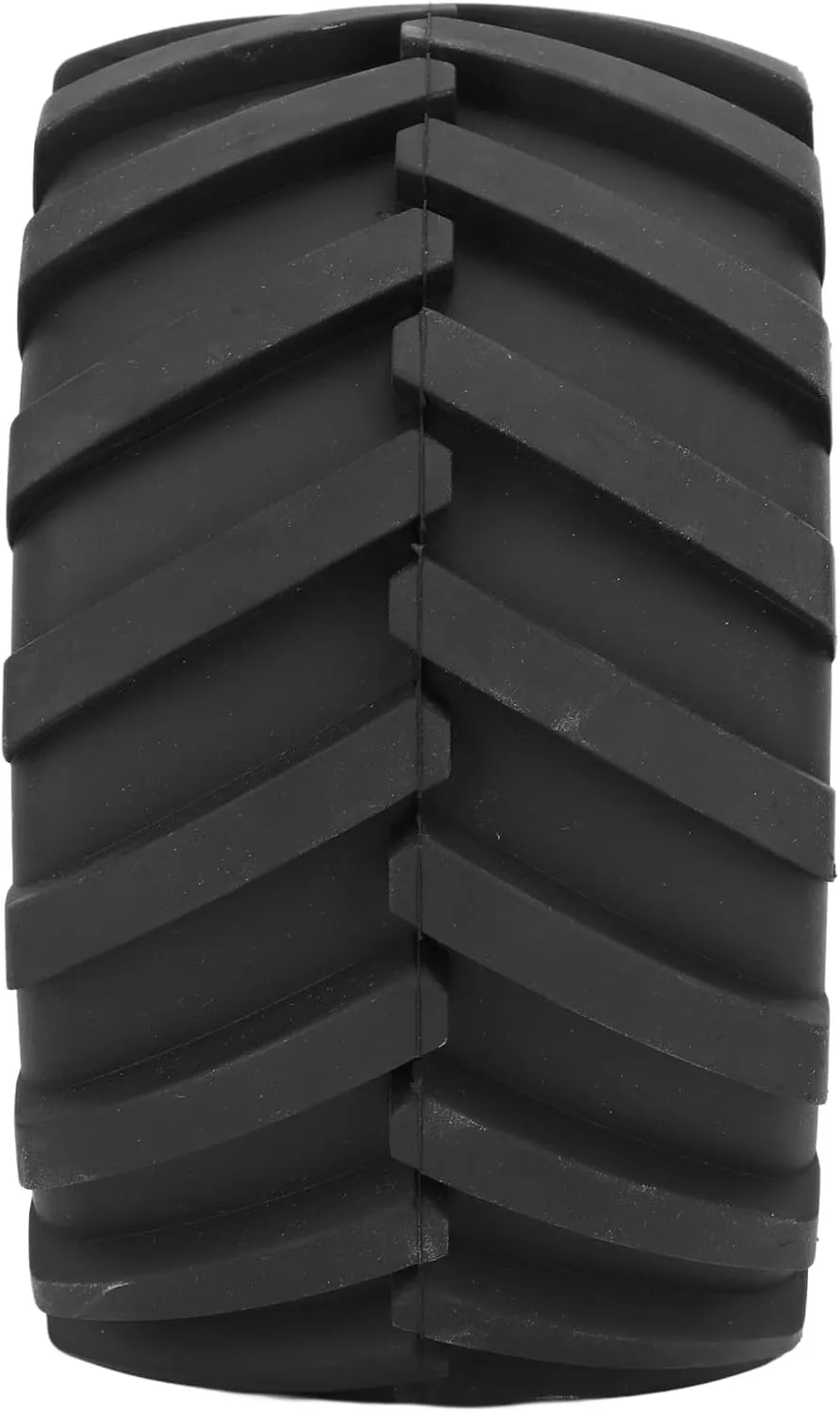 RC Car Tires Wheels Heavy Duty Rubber Grip Durable Performance Upgrade for Losi Axial 1/8 Scale Remote Control Vehicles Plastic Hub 165mm Diameter 4PCS Set (Green)