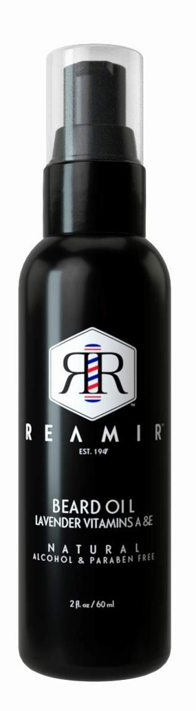 Reamir Men'sNatural Hipster Kit - Natural Beard Oil & Natural Matte Clay - Men's Styling Products - All Natural Styling Kit