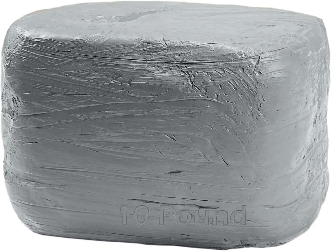 ReArt Natural Air-Dry Clay, for Sculpting, Wheel Throwing, Hand Building, All-Purpose Modeling Clay 10lbs for Sculpting (Gray 10LBs)