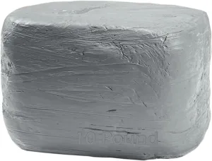 ReArt Natural Air-Dry Clay, for Sculpting, Wheel Throwing, Hand Building, All-Purpose Modeling Clay 10lbs for Sculpting (Gray 10LBs)