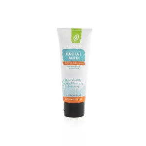Redmond Facial Mud, Hydrated Clay, 4 Ounce Tube (2 Pack)