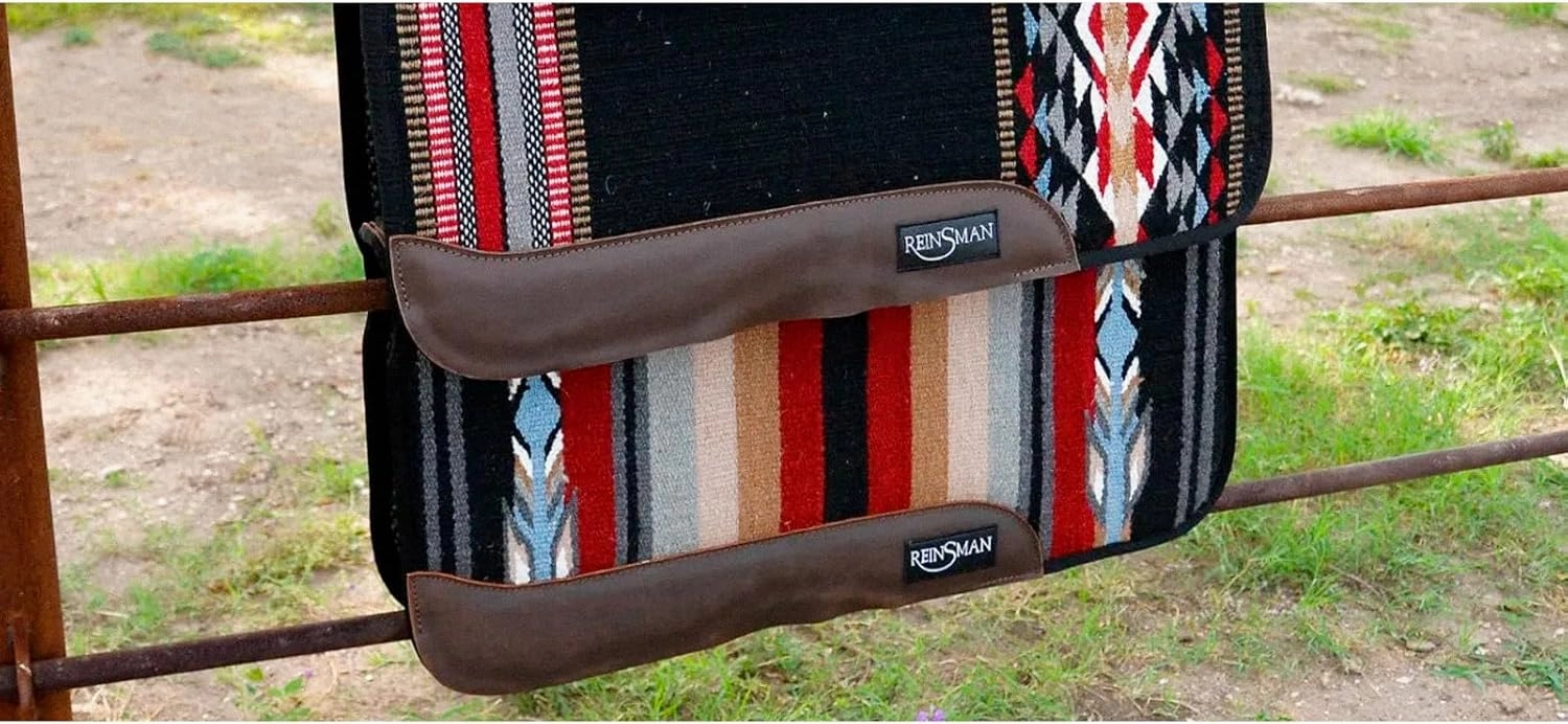 Reinsman APEX Ranahan Tacky Too Soft Breathable Non-Slip Shock-Absorbing Fleece-Lined Moisture-Wicking Contoured Back Protection Horse Riding Saddle Pad