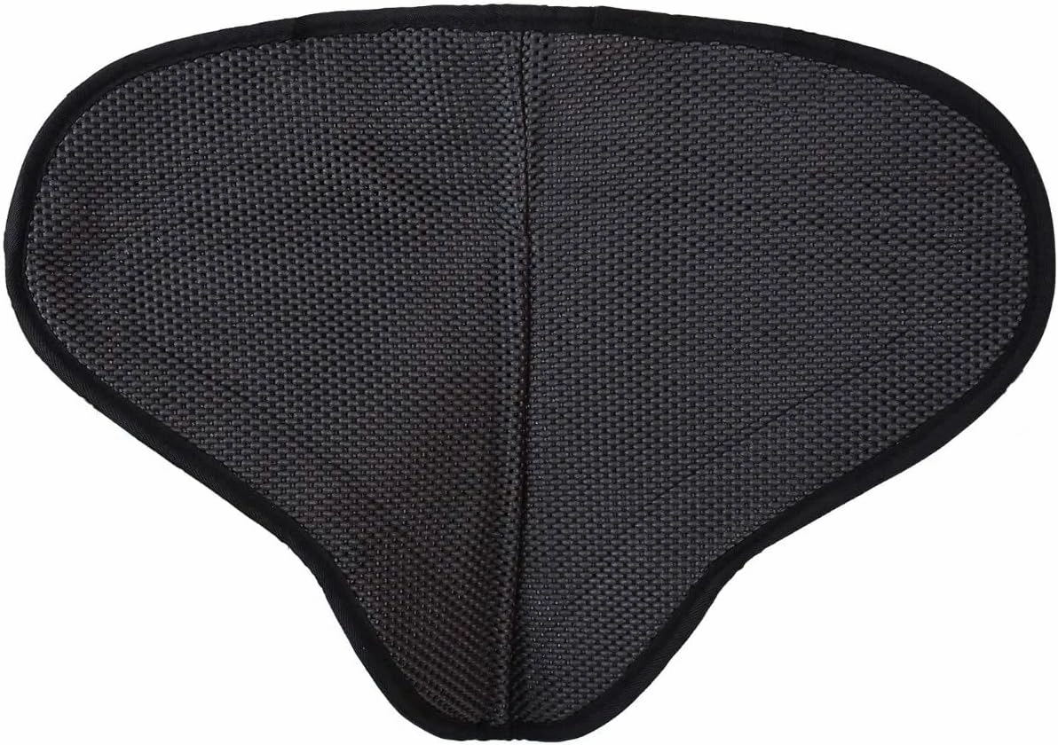 Reinsman Bareback Controur Non-Slip Tacky Too Soft Breathable Felt-Lined Shock-Absorbing Contoured Spine Horse Riding Pad, Security Hand Hold, Fleece Cinch