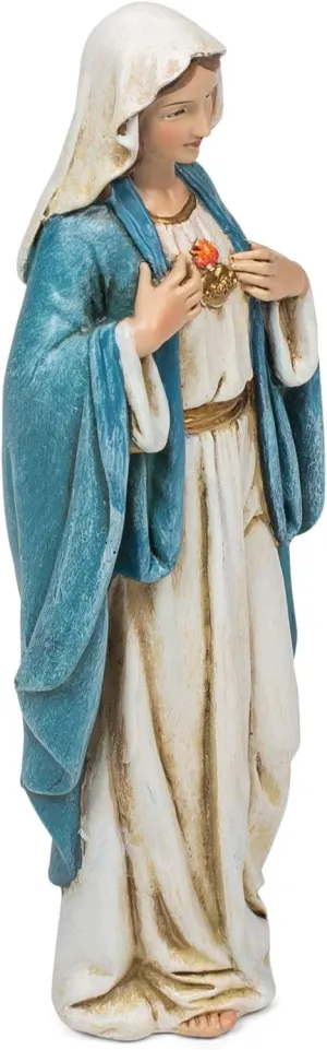 Renaissance Collection Joseph's Studio by Roman Exclusive Immaculate Heart of Mary Figurine, 6-Inch