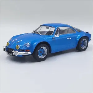 Resin Car Vehicle Model Fit for Alpine A110 1 18 Blue Classic Alloy Car Model Collectibles Souvenir Display Gift Toys Festive Deluxe Gift