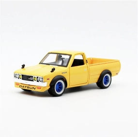 Resin Car Vehicle Model 1 24 Fit for Pick-UP 620 1973 Classic Alloy Diecast Car Model Adult Gift Collection Display Festive Deluxe Gift, ZMAOAZ200510103