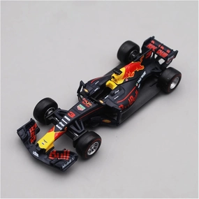 Resin Car Vehicle Model 1 43 Fit for RB14 2018 Alloy Simulation Static Race Car Model Decoration Display Boys Toy Gift Festive Deluxe Gift (Size : B)