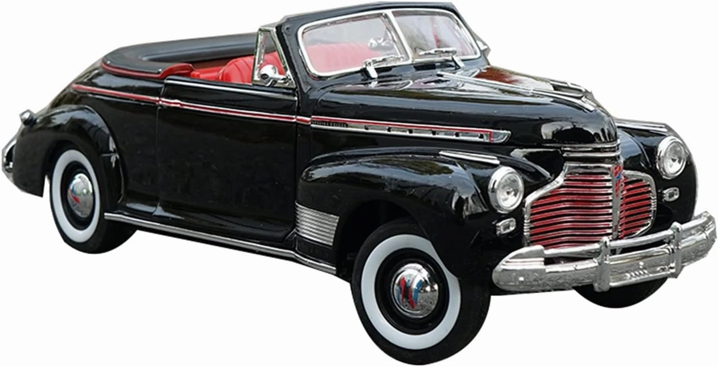 Resin Car Vehicle Model Fit for Chevrolet 1941 1 18 Deluxe Convertible Classic Alloy Diecast Car Model Collectible Display Festive Deluxe Gift, ZMAOAZ200510103