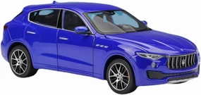Resin Car Vehicle Model Fit for Maserati Levante SUV 1 24 Alloy Classic Diecast Model Metal Children Toy Gift Collection Festive Deluxe Gift(Blue)