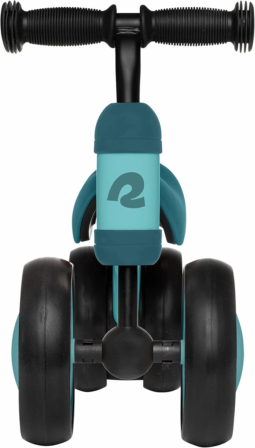 Retrospec Cricket Baby Walker Balance Bike with 4 Wheels for Ages 12-24 Months - Toddler Bicycle Toy for 1 Year Old’s - Ride On Toys for Boys & Girls