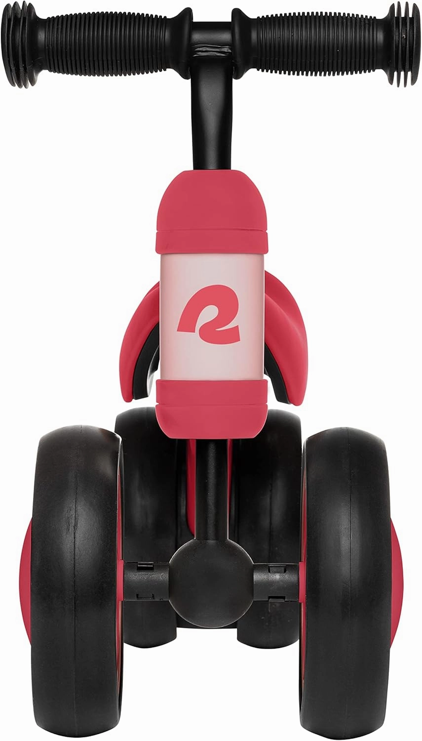 Retrospec Cricket Baby Walker Balance Bike with 4 Wheels for Ages 12-24 Months - Toddler Bicycle Toy for 1 Year Old’s - Ride On Toys for Boys & Girls
