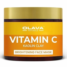 RI Vitamin C Face Mask for Glowing Skin - Skin Brightening Face Mask with kaolin Clay for all skin types - Visibly Bighten & Improve Texture | 100 Gm