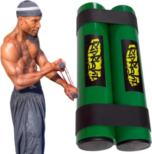 RipStick, Workout Equipment for Joint Rehab, Shoulder and Resistance Training, Muscle Building and Core Workout Equipment with 6 Adjustable Resistance Bands