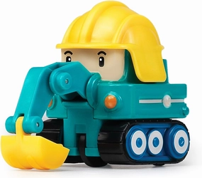 Robocar Poli Poke Die-Cast Toy – Curious Mini Excavator for Toddlers 1  | STEM Preschool Learning, Role Play Toy, Birthday