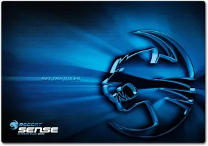 ROCCAT Sense - Chrome Blue - High Precision Gaming Mouse Pad