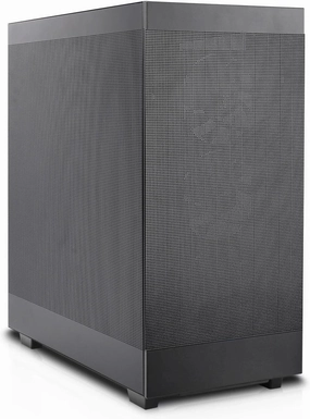 Rosewill Helium Flow Black Mid Tower Computer Gaming Case, Mesh Panel, ATX, Tool-Less, High-Airflow, 1x 120mm PWM Fan