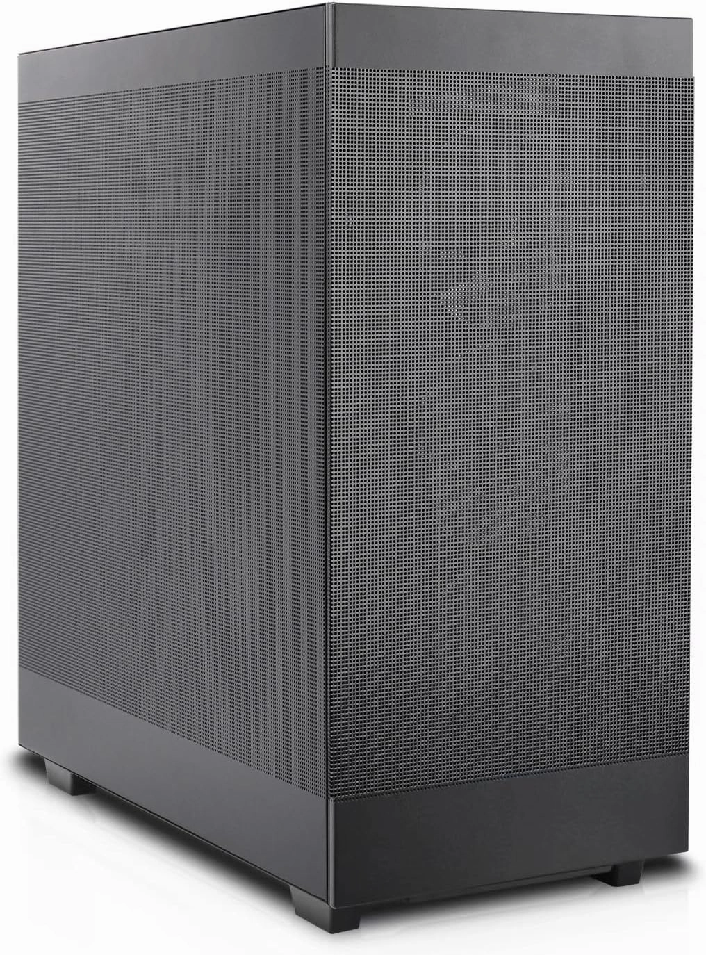 Rosewill Helium Flow Black Mid Tower Computer Gaming Case, Mesh Panel, ATX, Tool-Less, High-Airflow, 1x 120mm PWM Fan