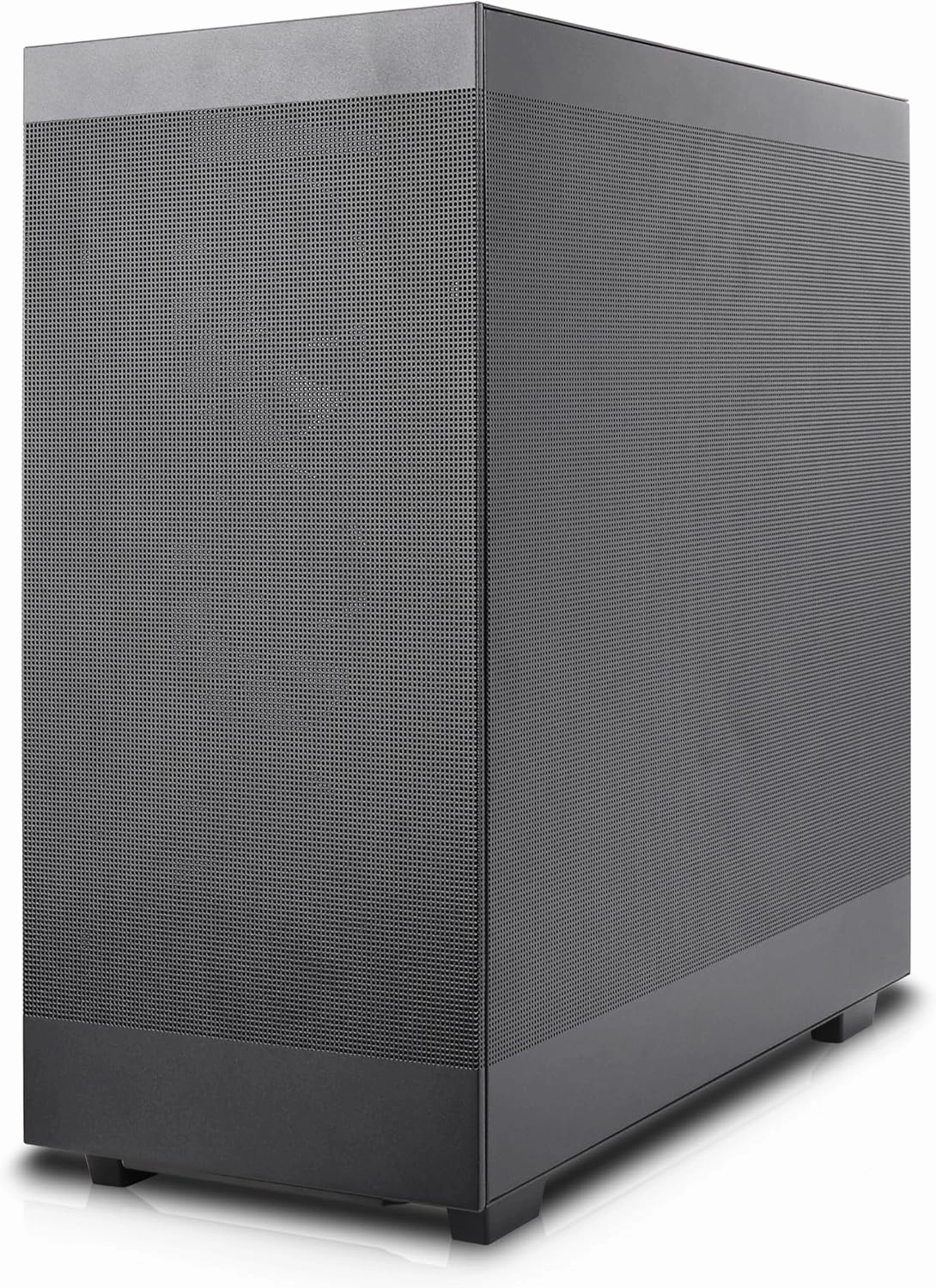 Rosewill Helium Flow Black Mid Tower Computer Gaming Case, Mesh Panel, ATX, Tool-Less, High-Airflow, 1x 120mm PWM Fan
