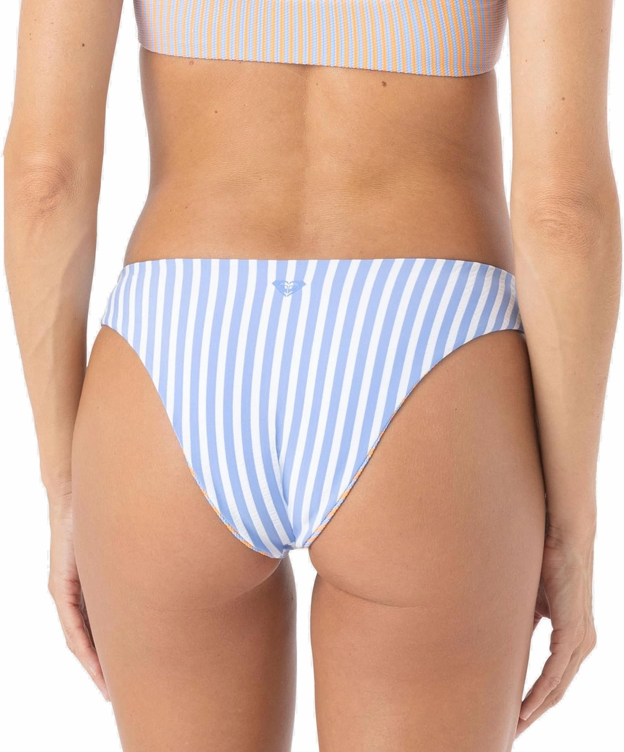 Roxy Women's Standard Ribbed Love Cheeky Mini High Leg Bikini Bottom