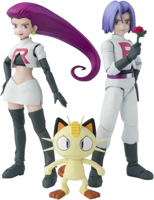 S. H. Figuarts Pokémon Rocket Group about 140 mm ABS & PVC painted action figure