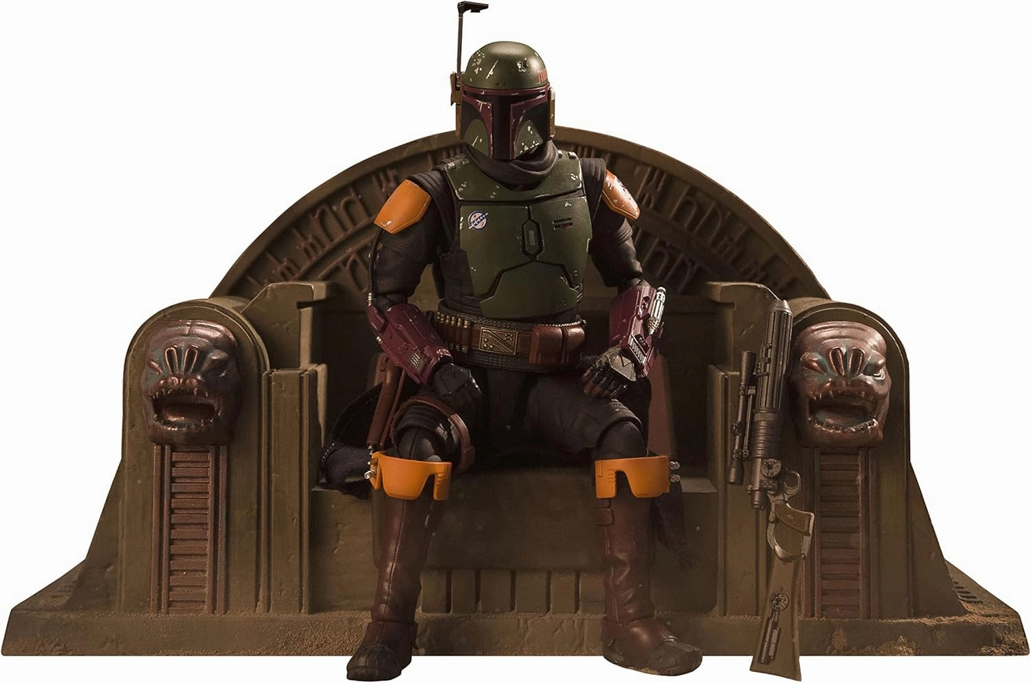 S.H. Figuarts Boba Fett (Star Wars: The Book of Boba Fett) Approx. 6.1 inches (155 mm), AVS, PVC & Fabric, Pre-Painted Action Figure