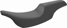 Saddlemen Profiler Smooth Black Motorcycle Seat for 1997-2007 Harley FLHT/FLTR (897-07-047)