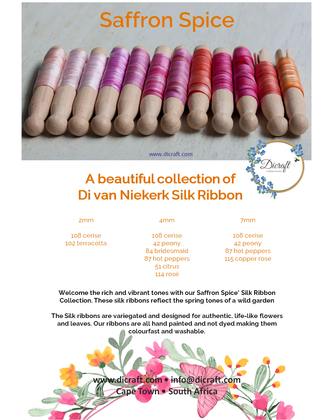 Saffron Spice Ribbon Bundle