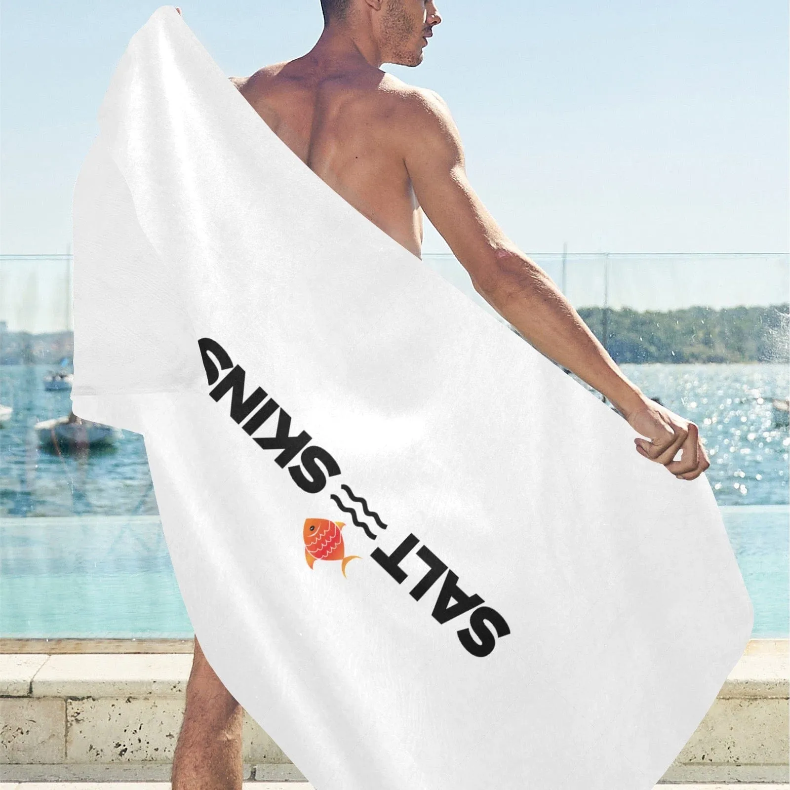 Salt Skins Ocean Breeze Beach Towel 31.5"x 71"